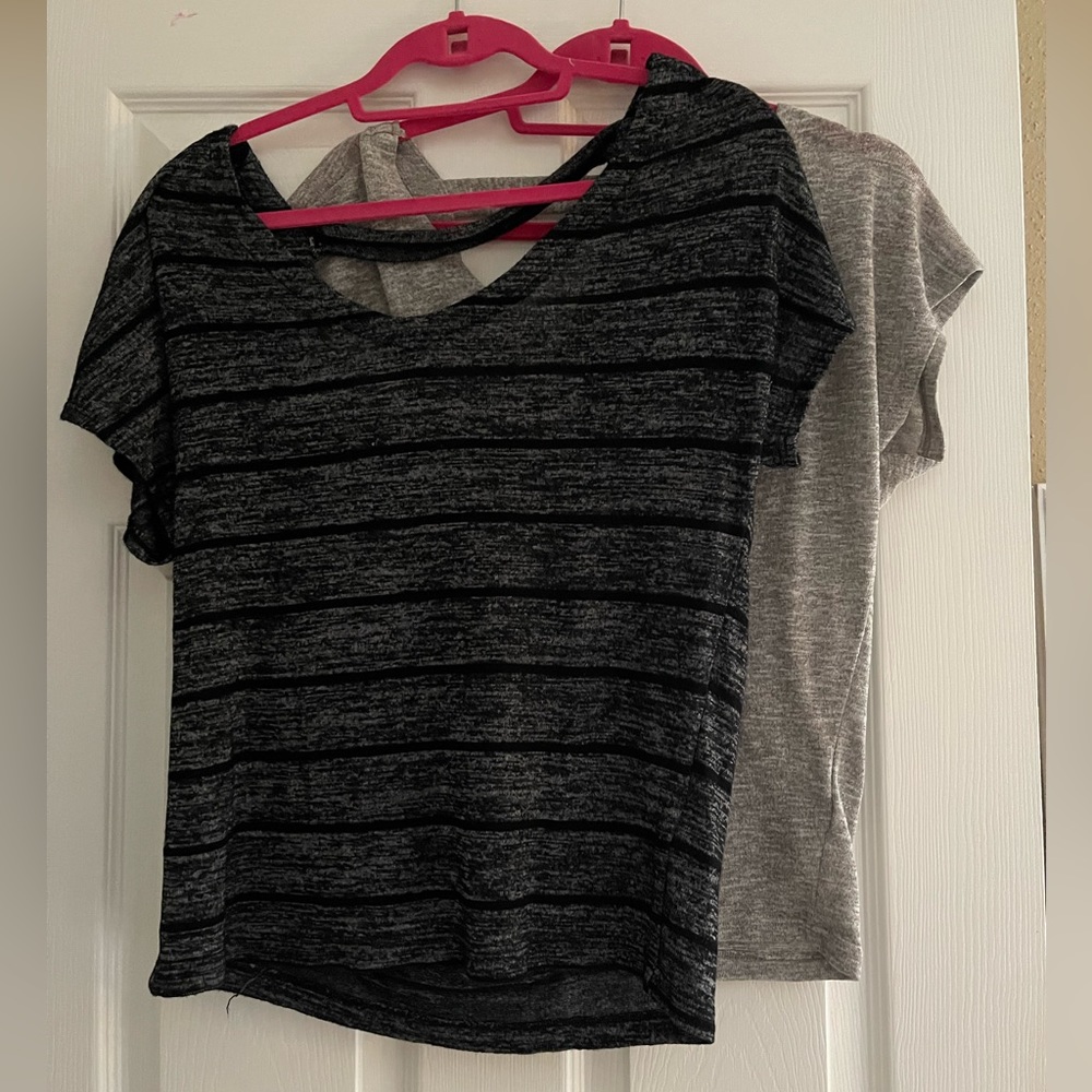 Two oversized sweater shirts